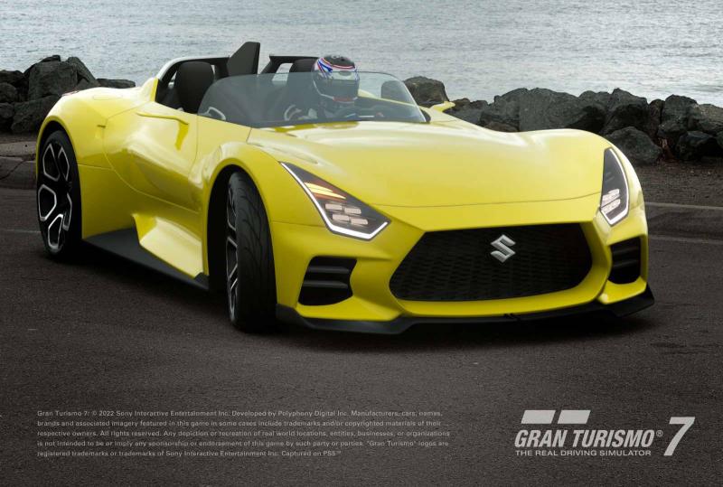 Suzuki Vision Gran Turismo, a pure sports car powered by the Hayabusa engine